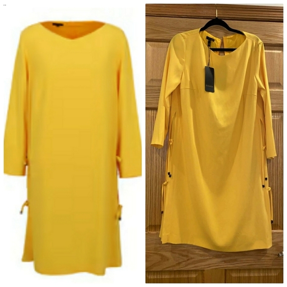 Escada Long Sleeve Dress